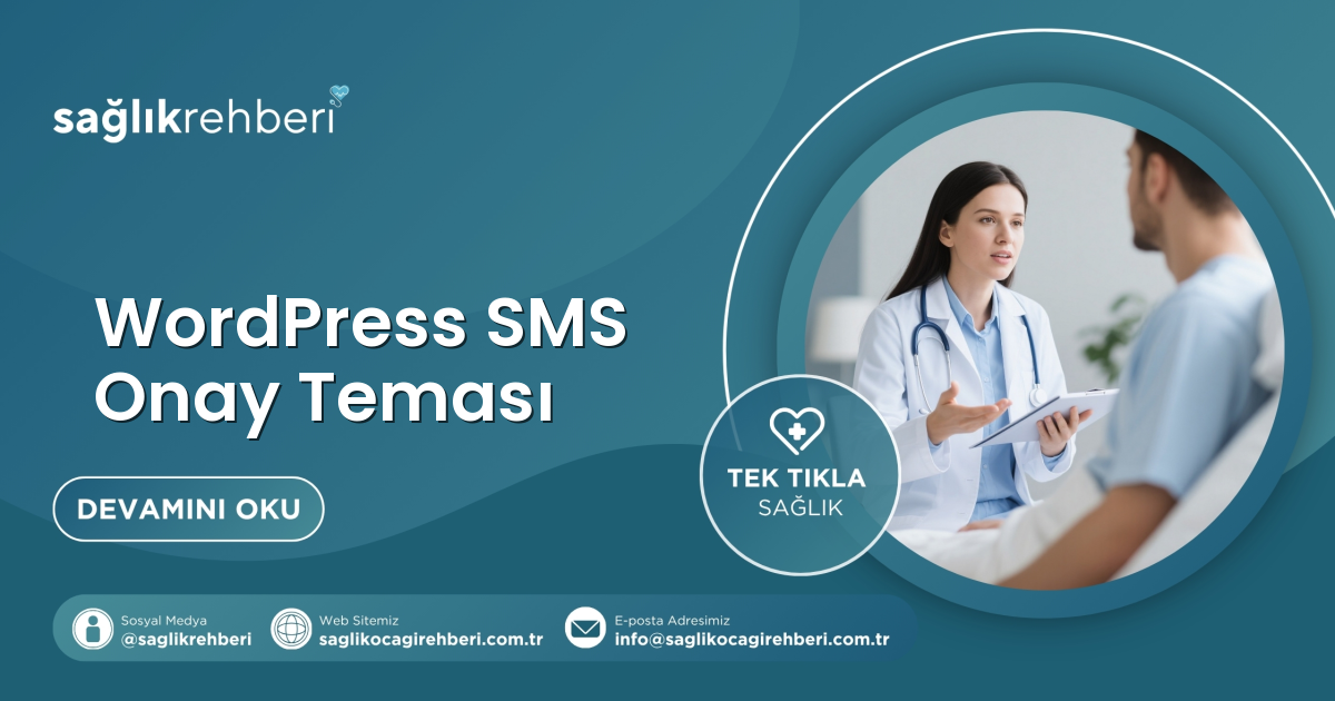 WordPress SMS Onay Teması